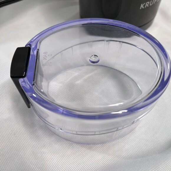 KRUPS Coffee & Spice Grinder, Stainless Steel Blades, Quick Even Grinding, Black - Picture 3 of 8